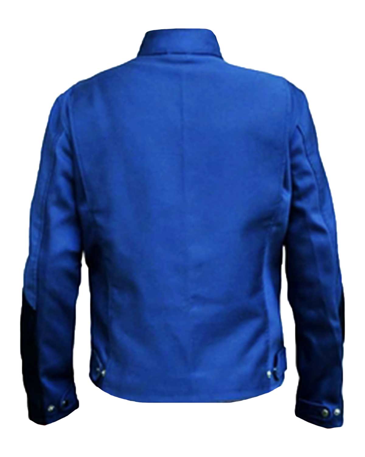 Steve Rogers Captain America The Winter Soldier Blue Jacket