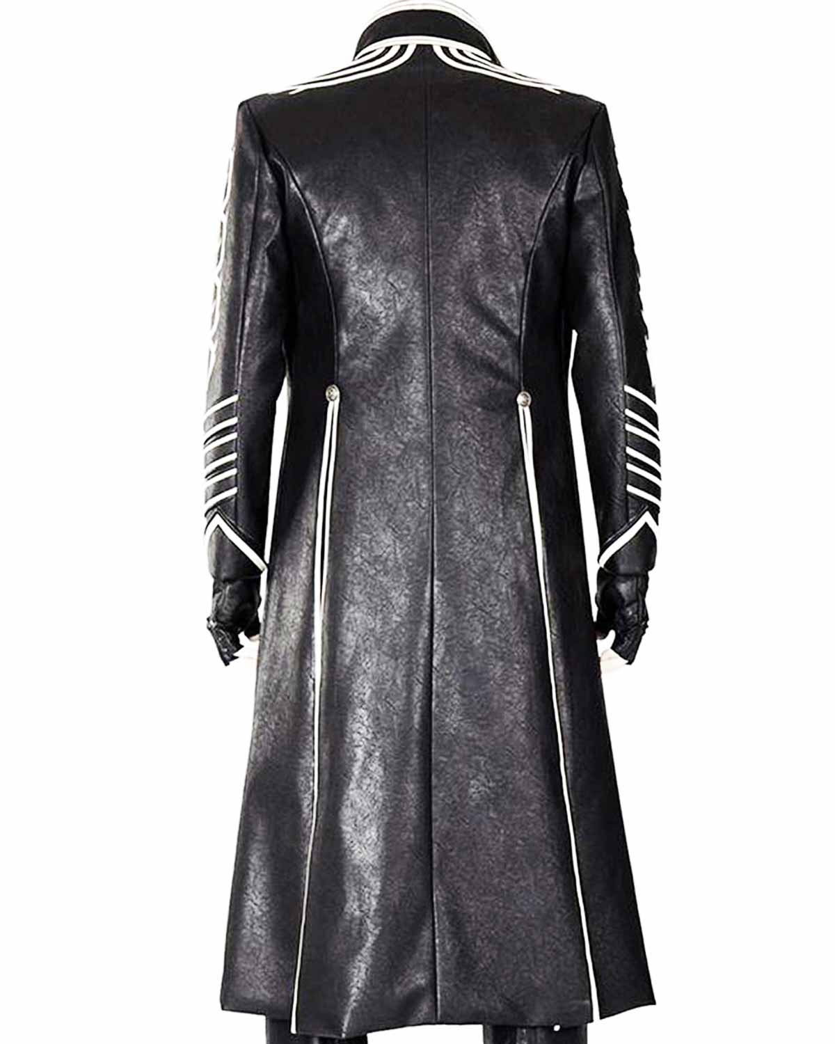 Devil May Cry 5 Vergil Faux Leather Coat