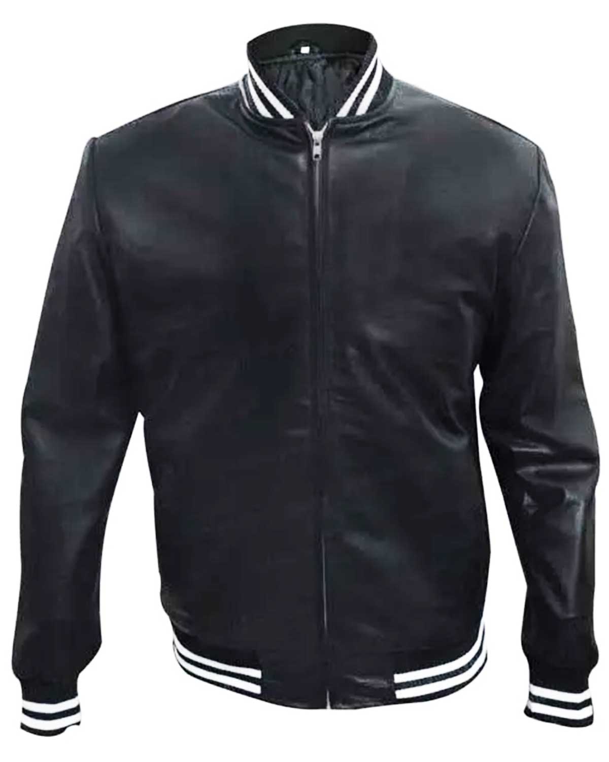 BMF Black Bomber Jacket