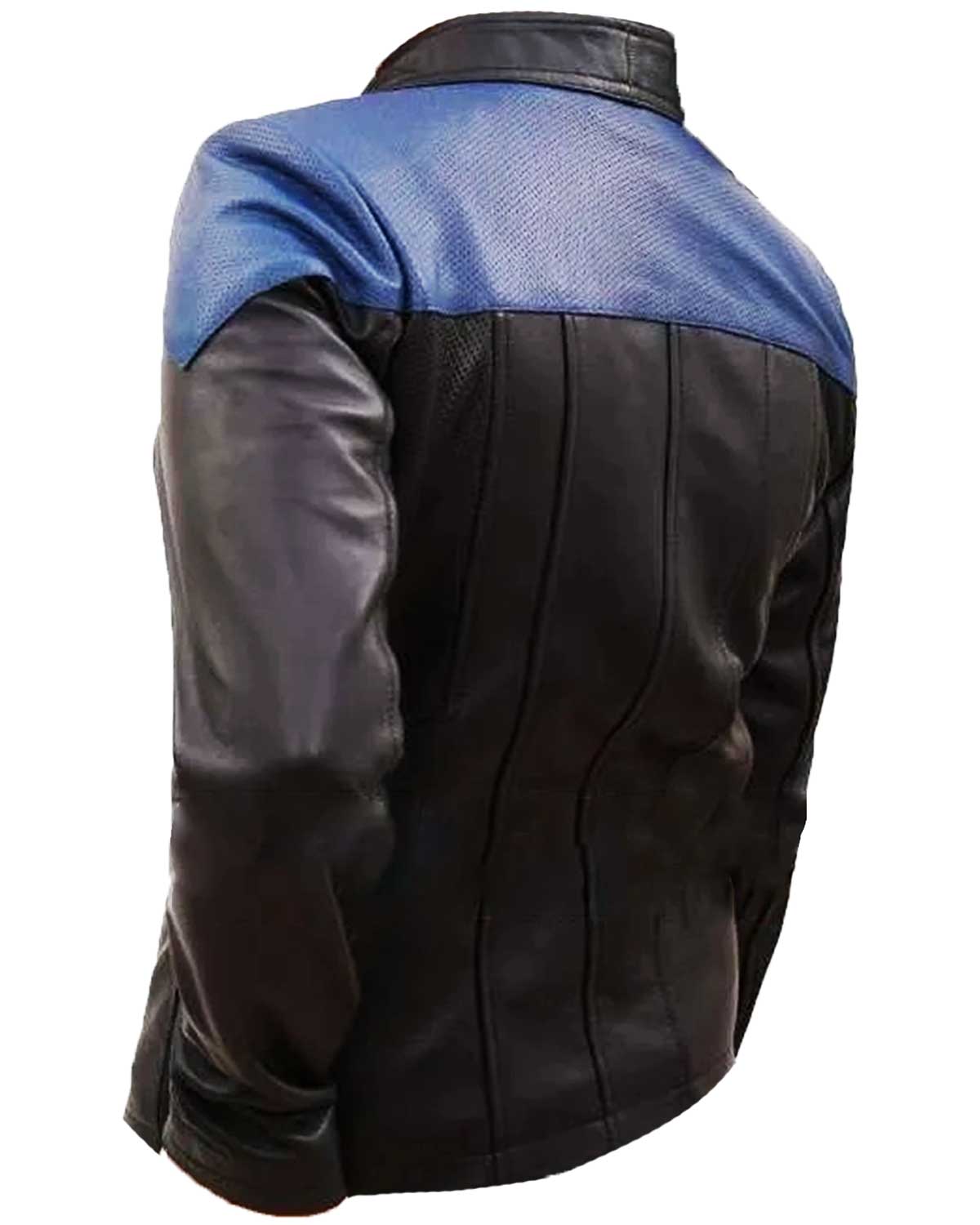 Star Trek Picard Season 3 Deanna Troi Leather Jacket