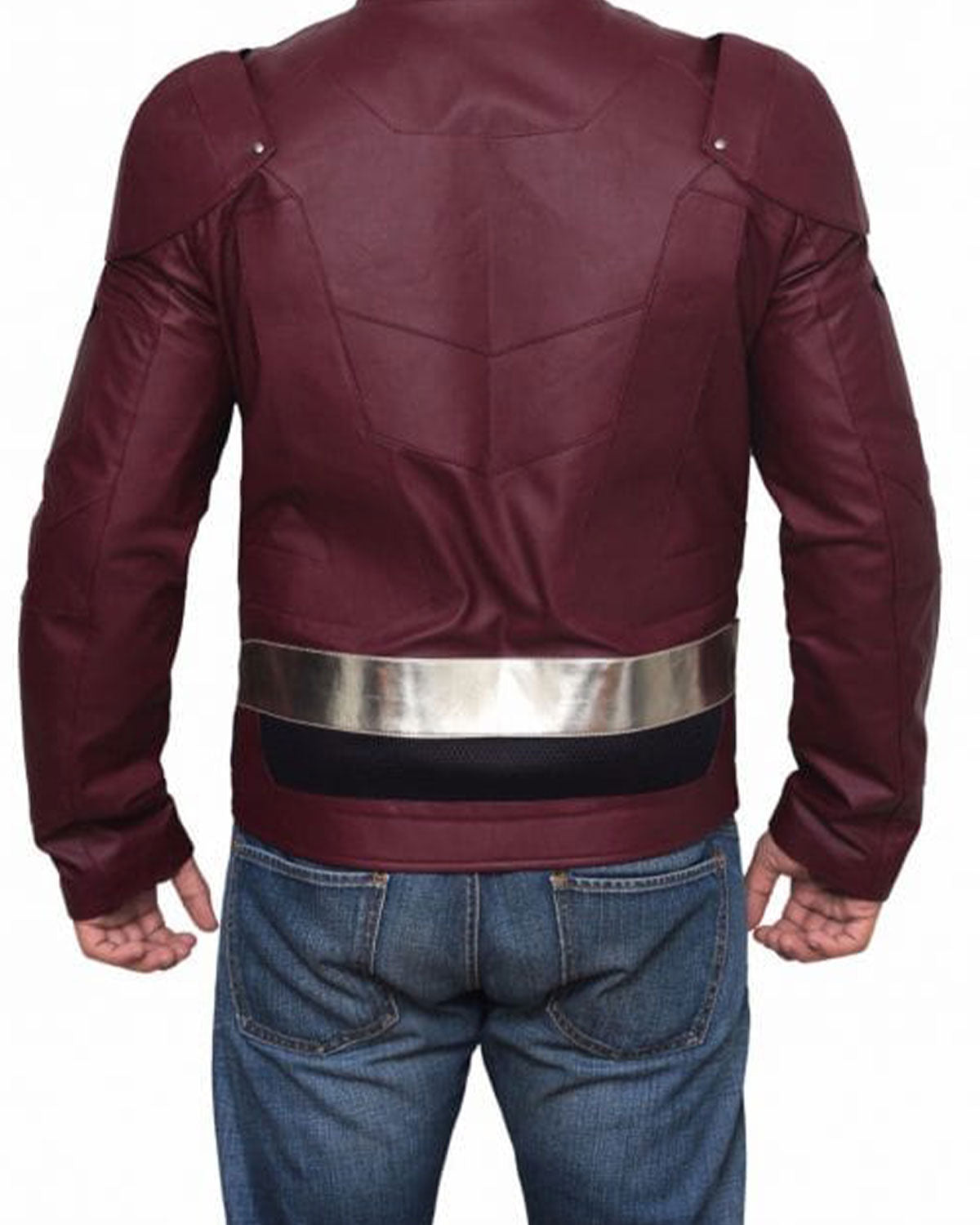 Justice League The Flash Leather Jacket
