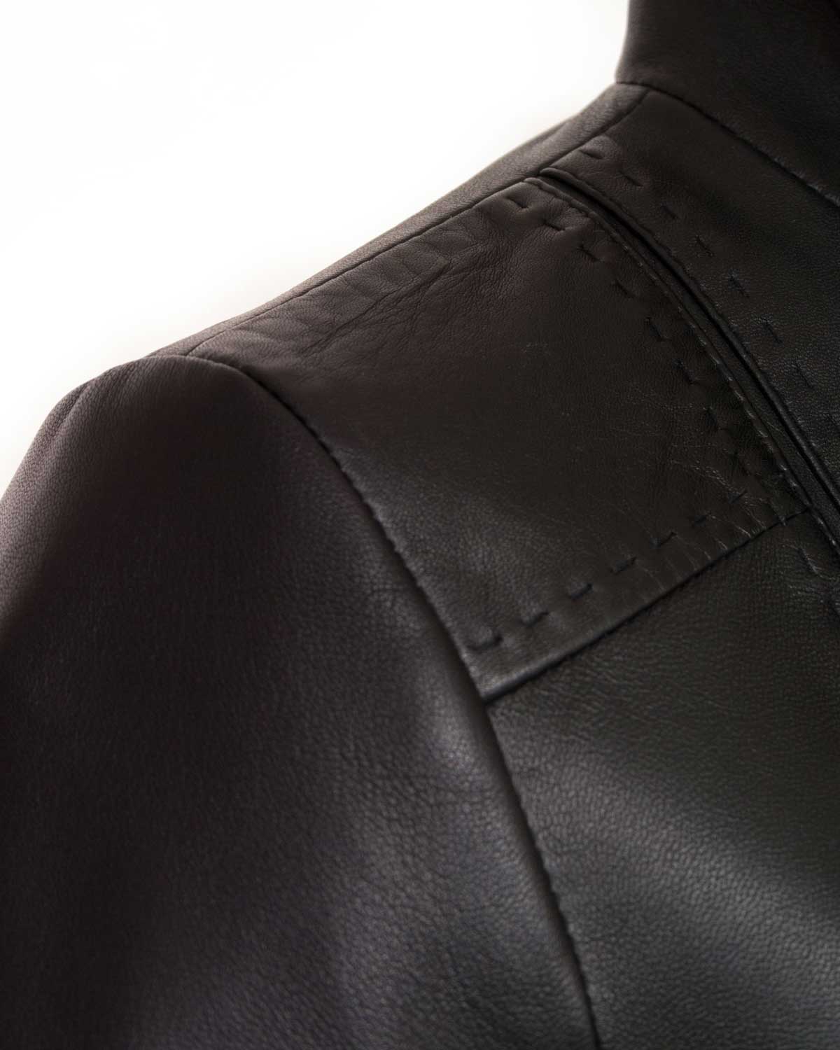 Women's Black Leather Jacket