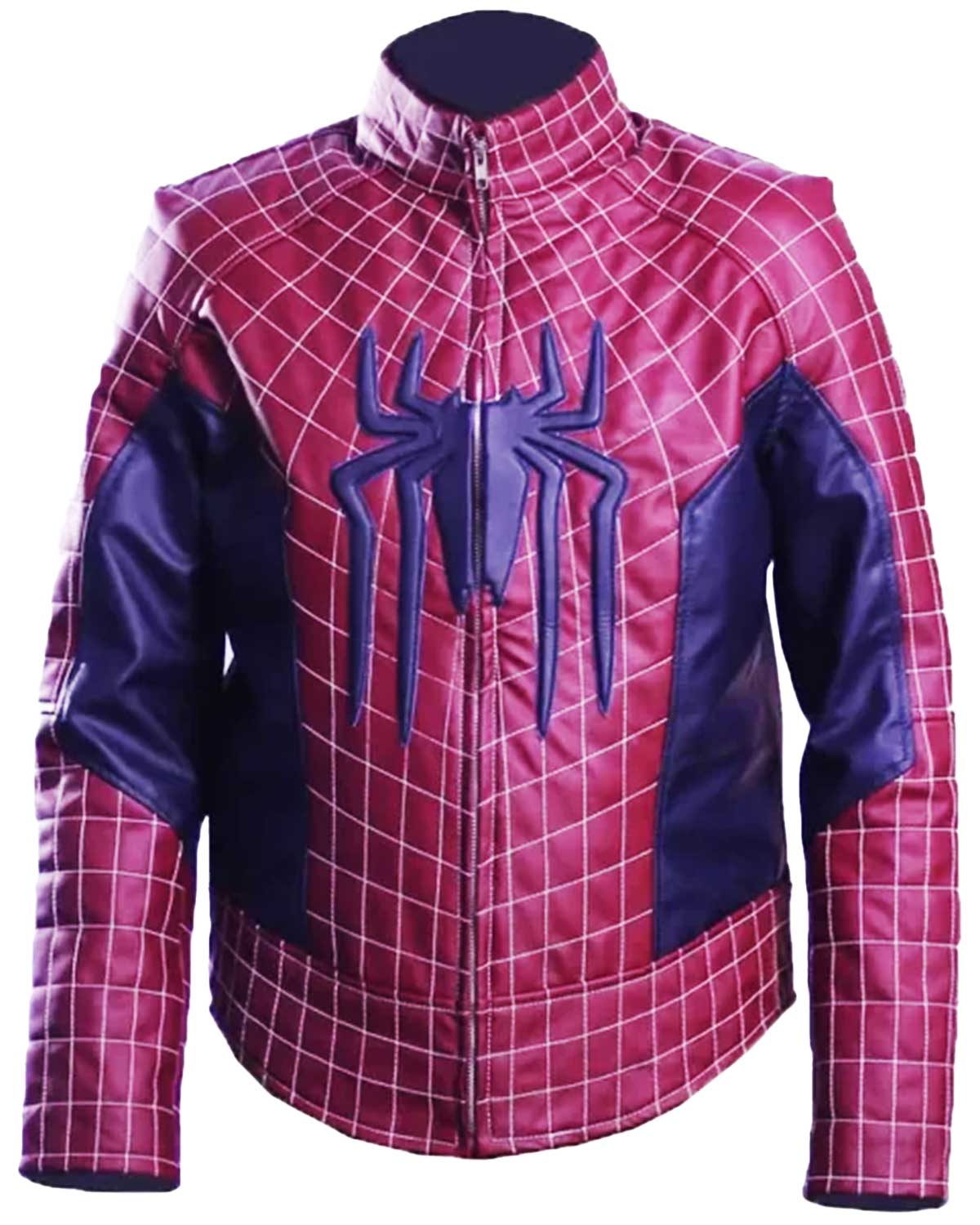 Spiderman No Way Home Red Leather Jacket