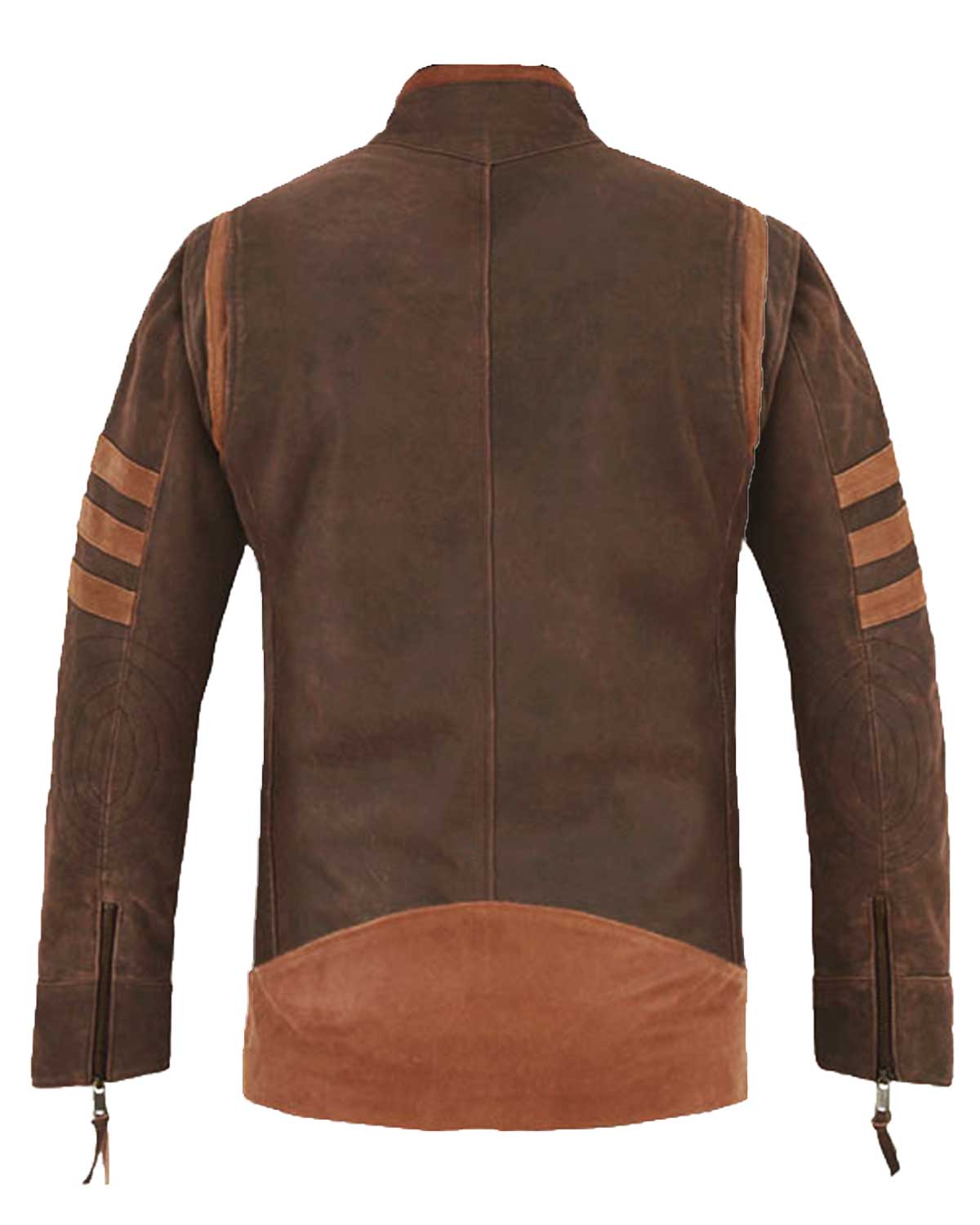 X-Men Origins Wolverine Brown Leather Jacket