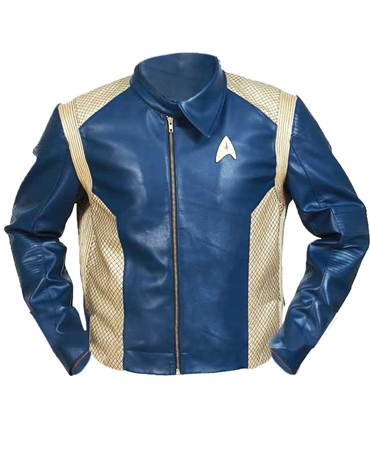 Star Trek Discovery Captain Pike Blue Jacket