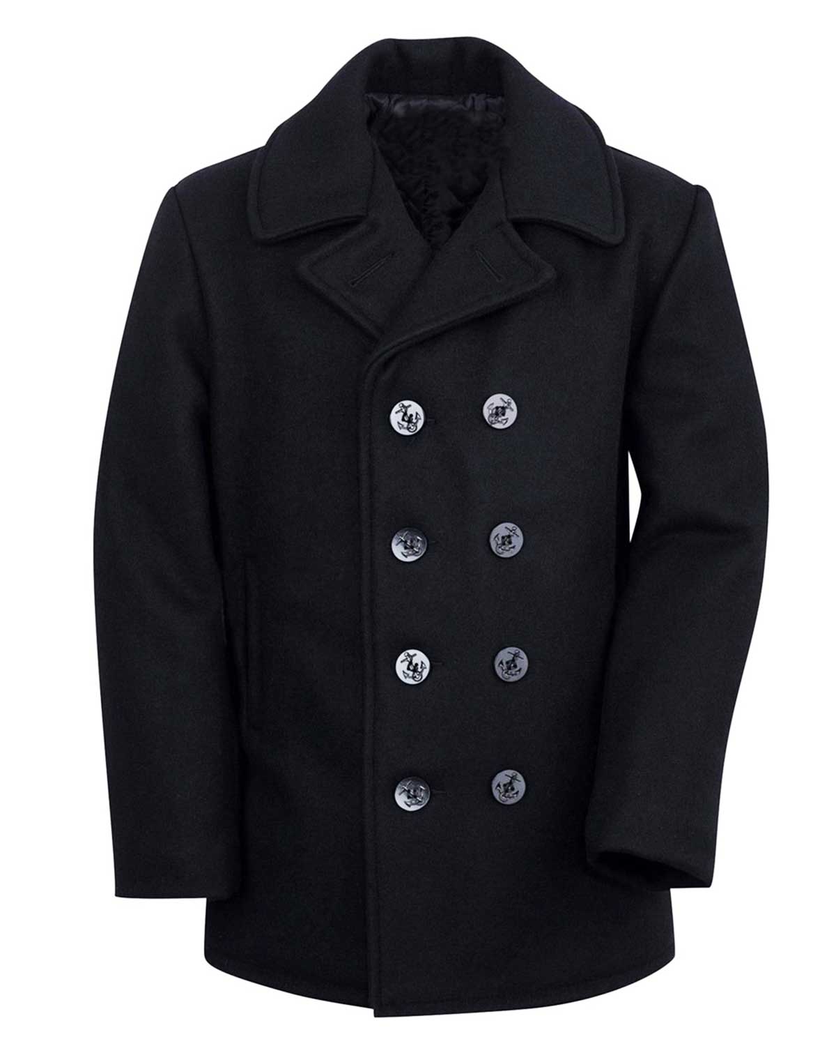 Billions Damian Lewis Black Peacoat