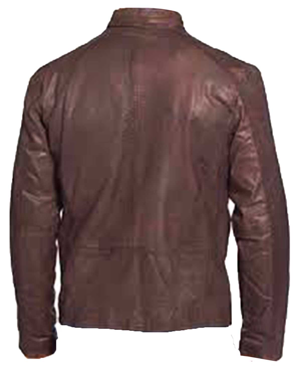 Civil War Steve Rogers Brown Jacket