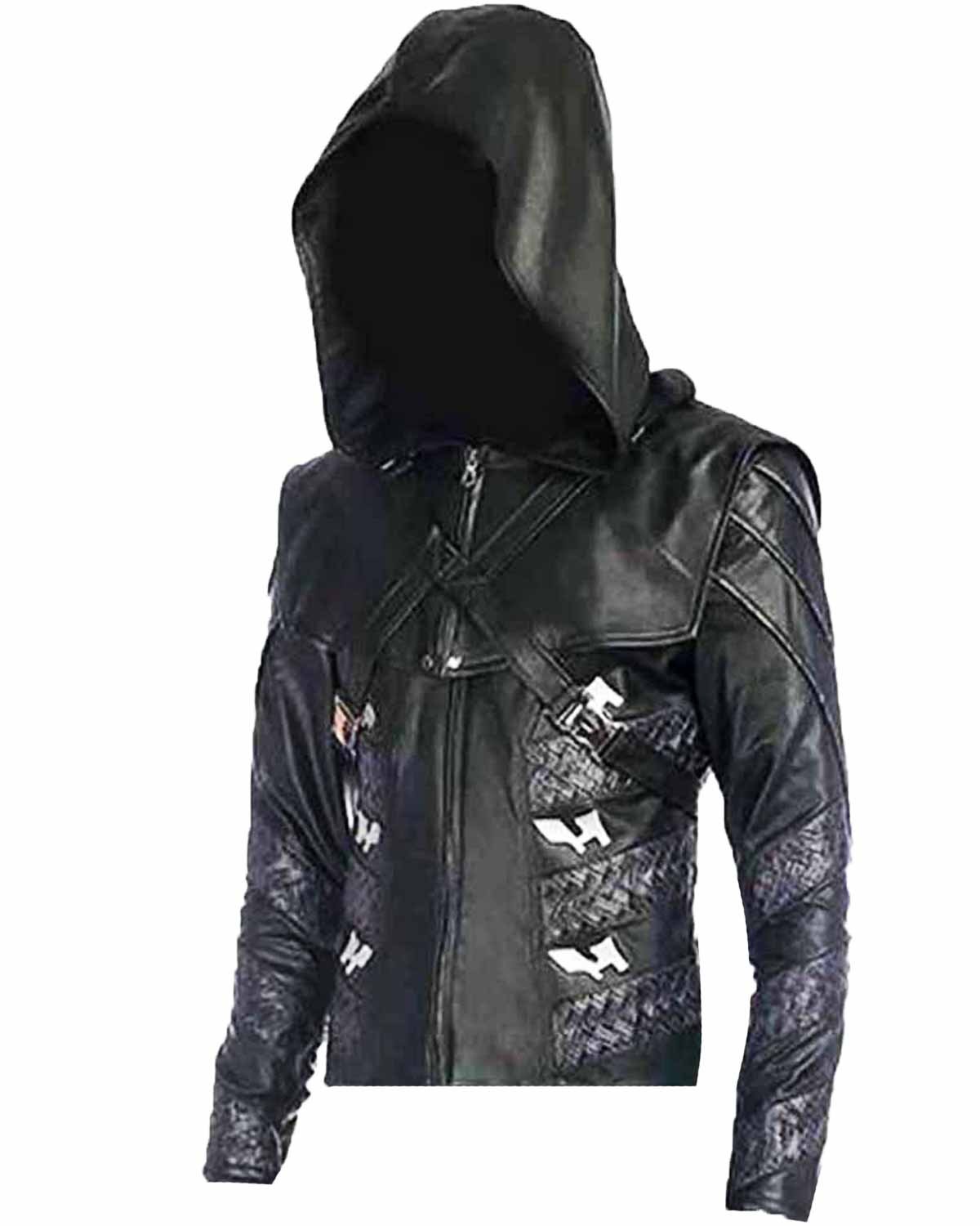 Arrow Adrian Chase Prometheus Leather Jacket