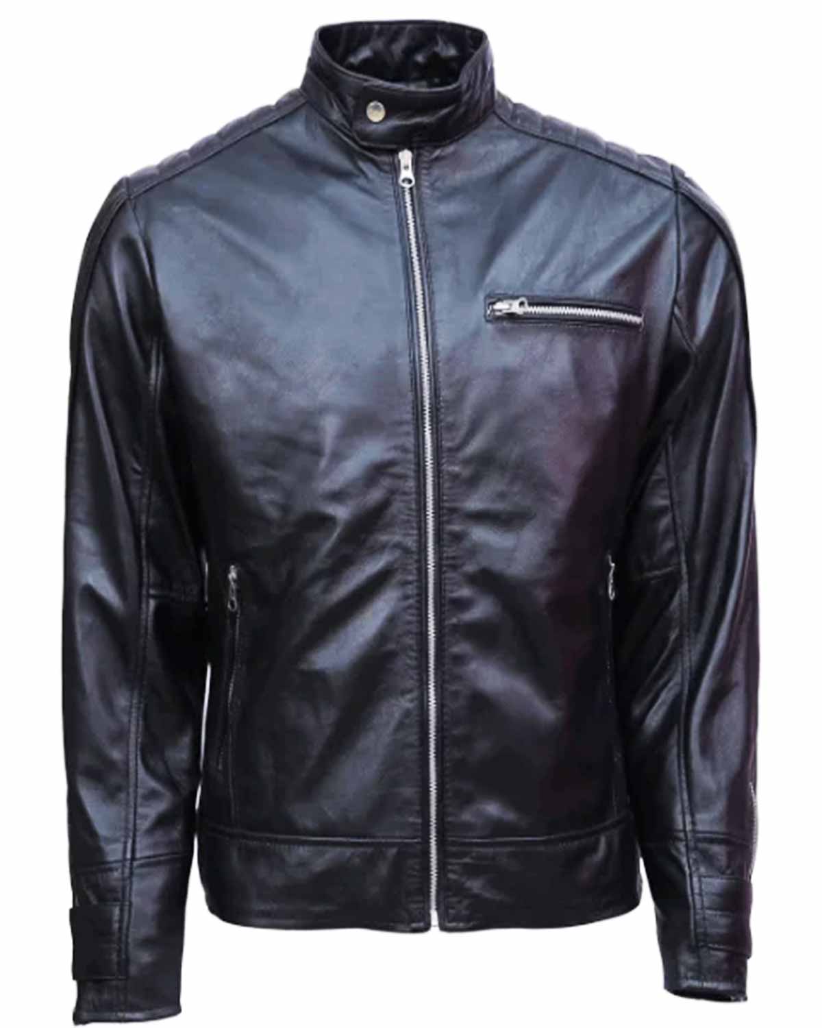 Batman Arkham Knight Men's Leather Jacket