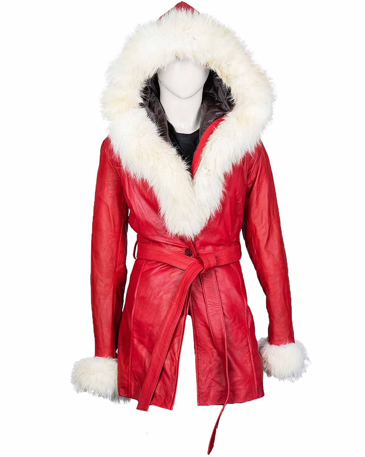 The Christmas Chronicles Goldie Hawn Shearling Coat