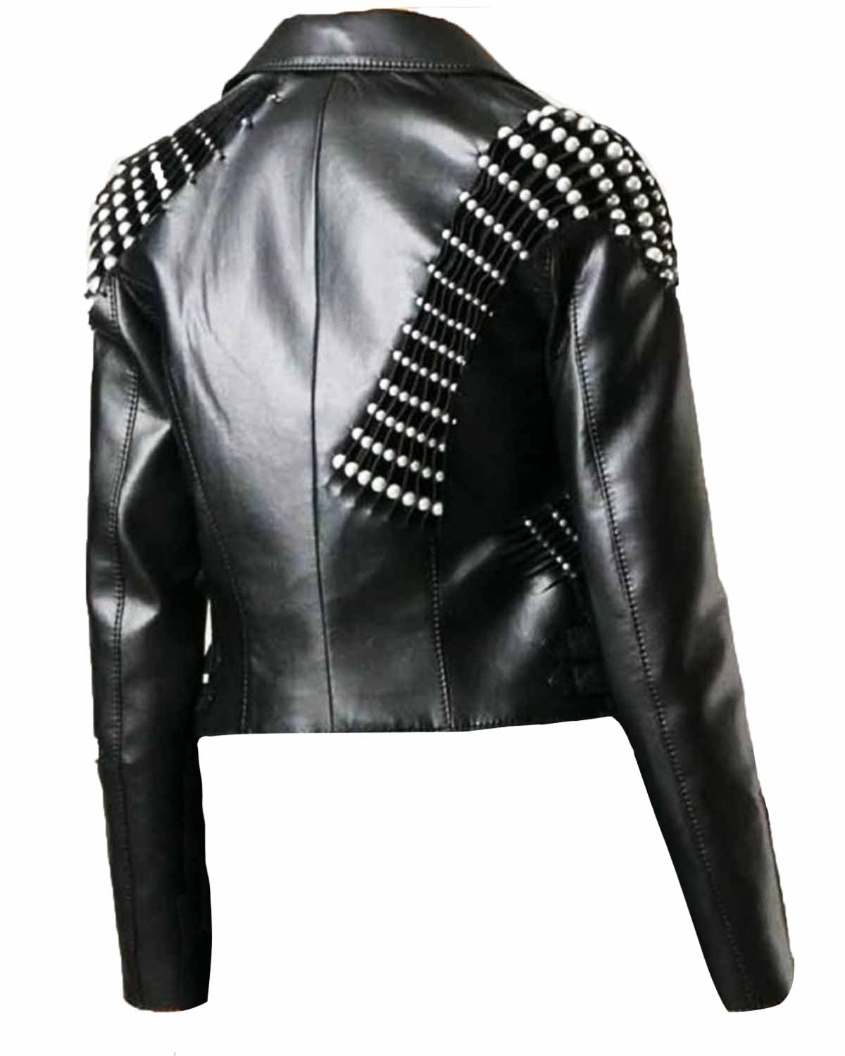 RHOBH Erika Jayne Black Pearl Jacket