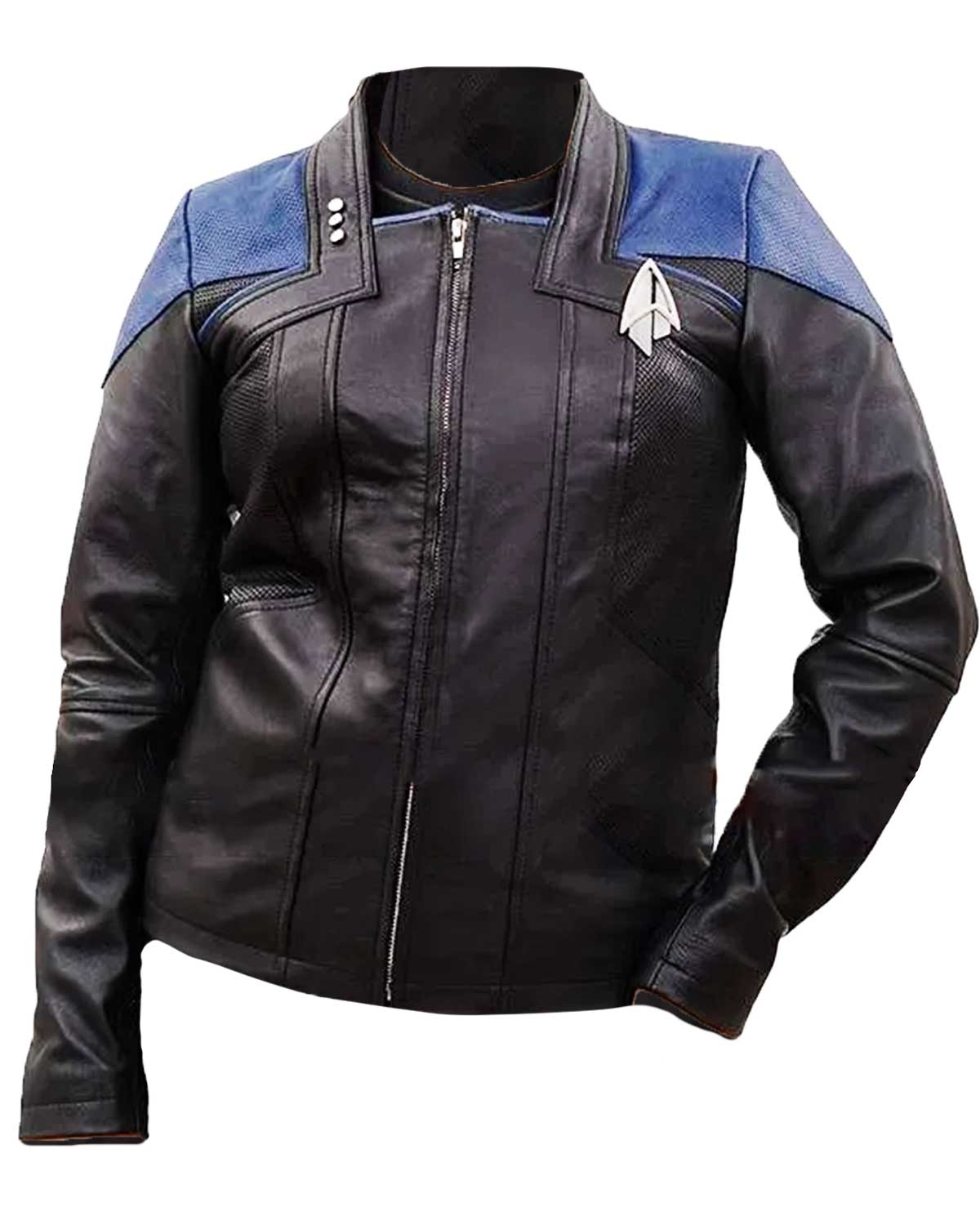 Star Trek Picard Season 3 Deanna Troi Leather Jacket