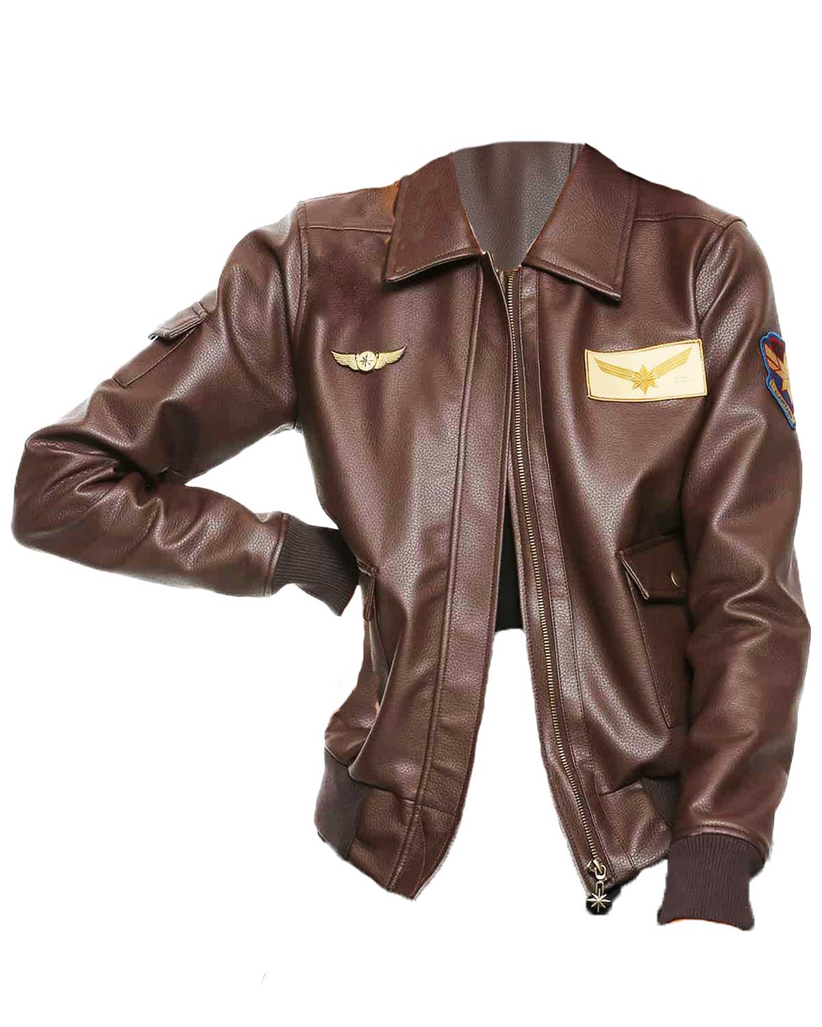 Captain Marvel Brie Larson Bomber Jacket