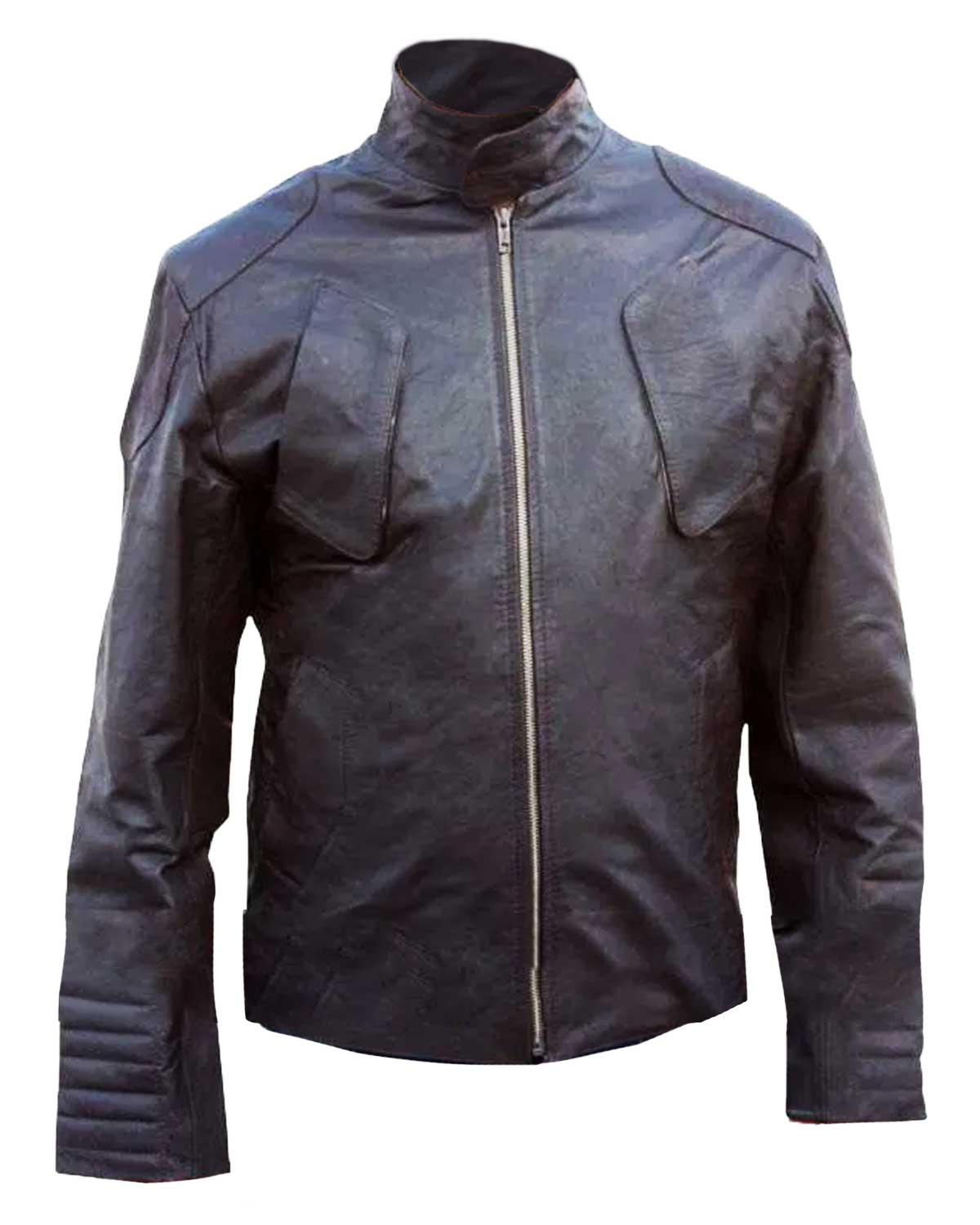 Distressed Snow Lockout Jacket