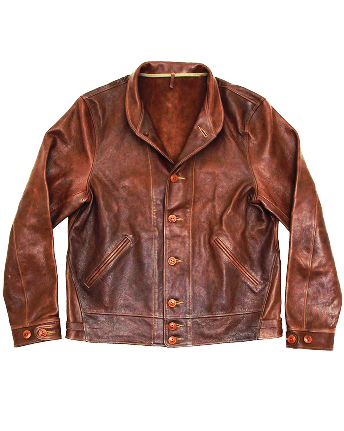 Albert Einstein Brown Leather Jacket