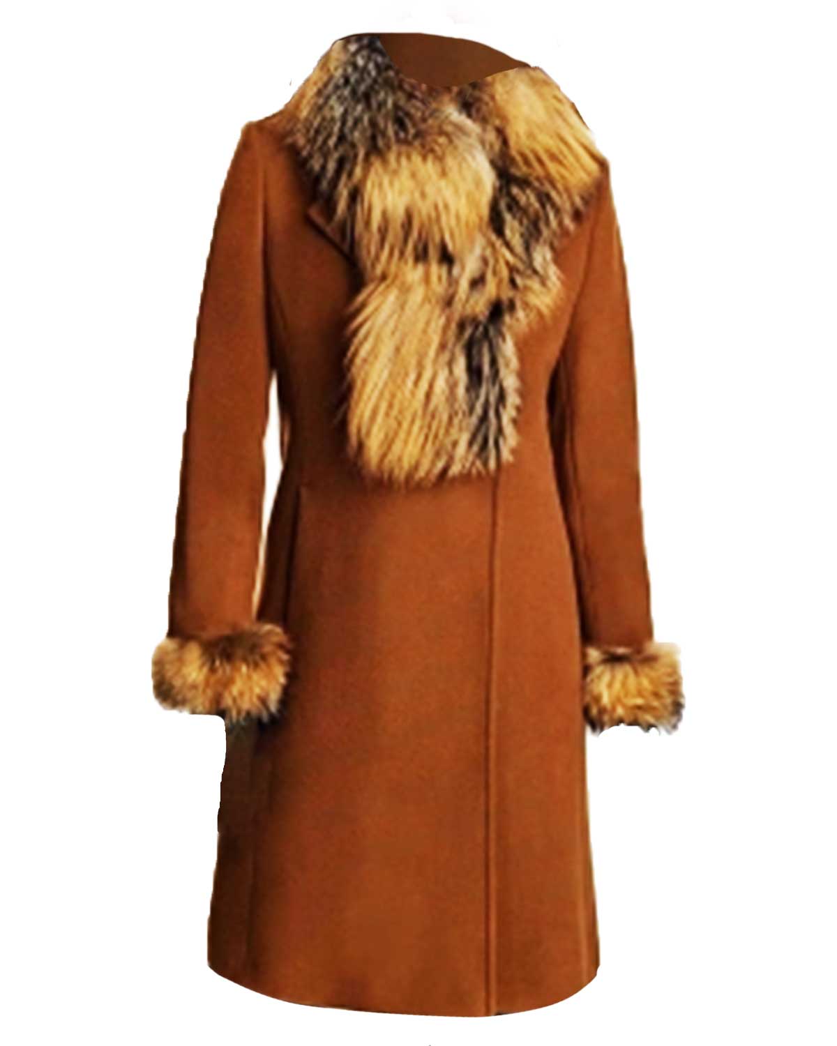 Anne Rice’s Interview with the Vampire Bailey Bass Brown Wool Coat