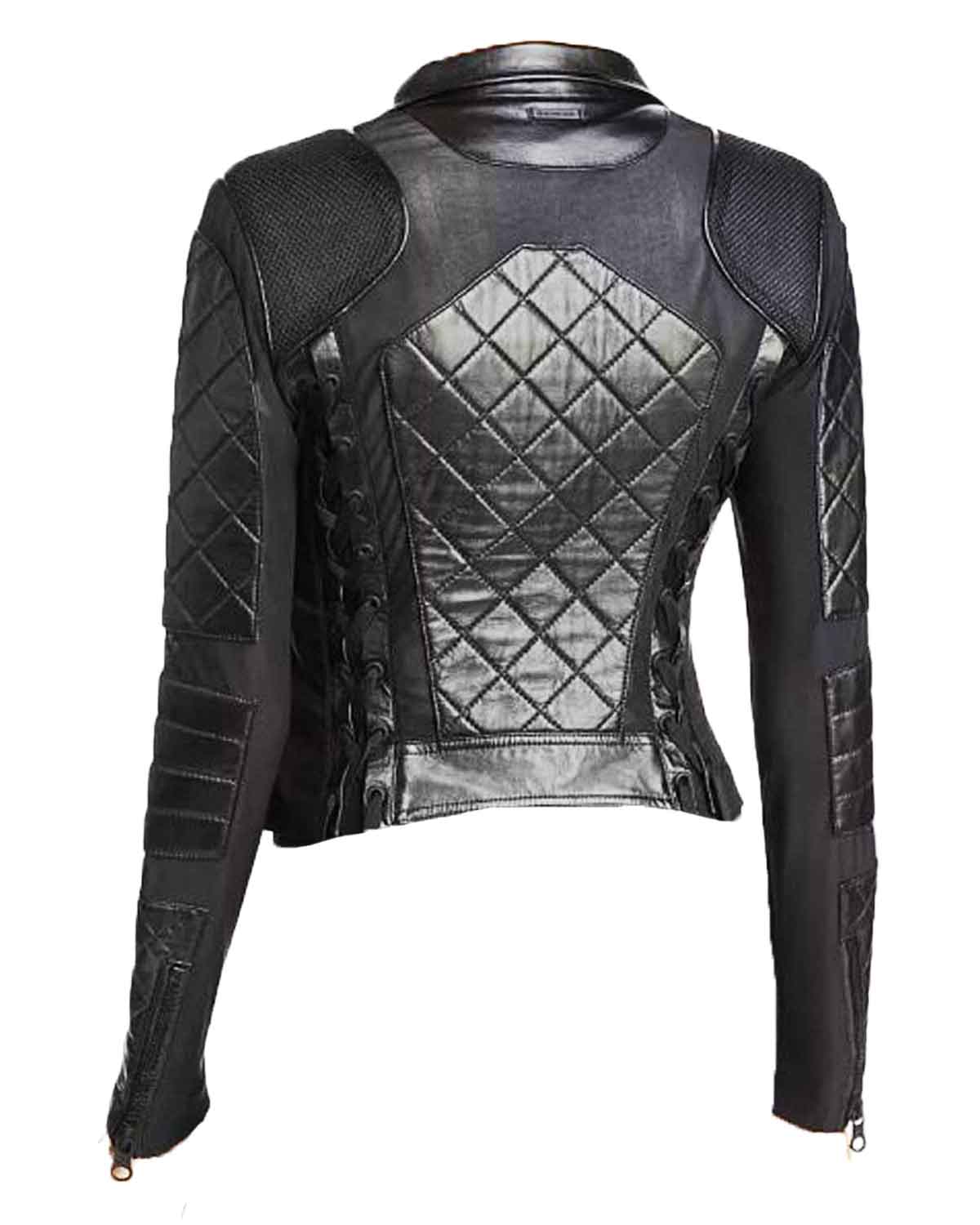 Evan Rachel Wood Westworld Season 03 Leather Jacket