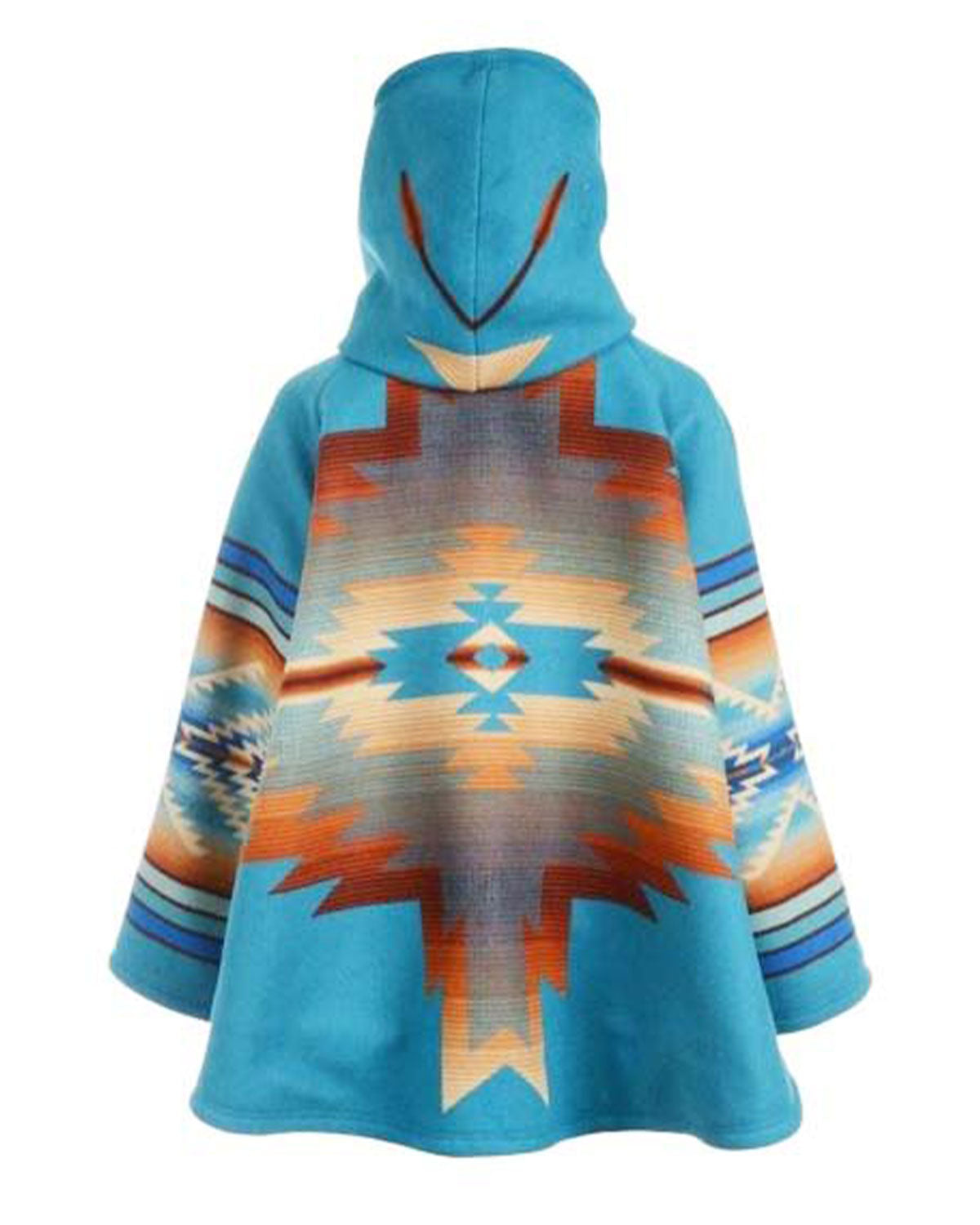 Yellowstone Beth Dutton Blue Hooded Cloak Coat