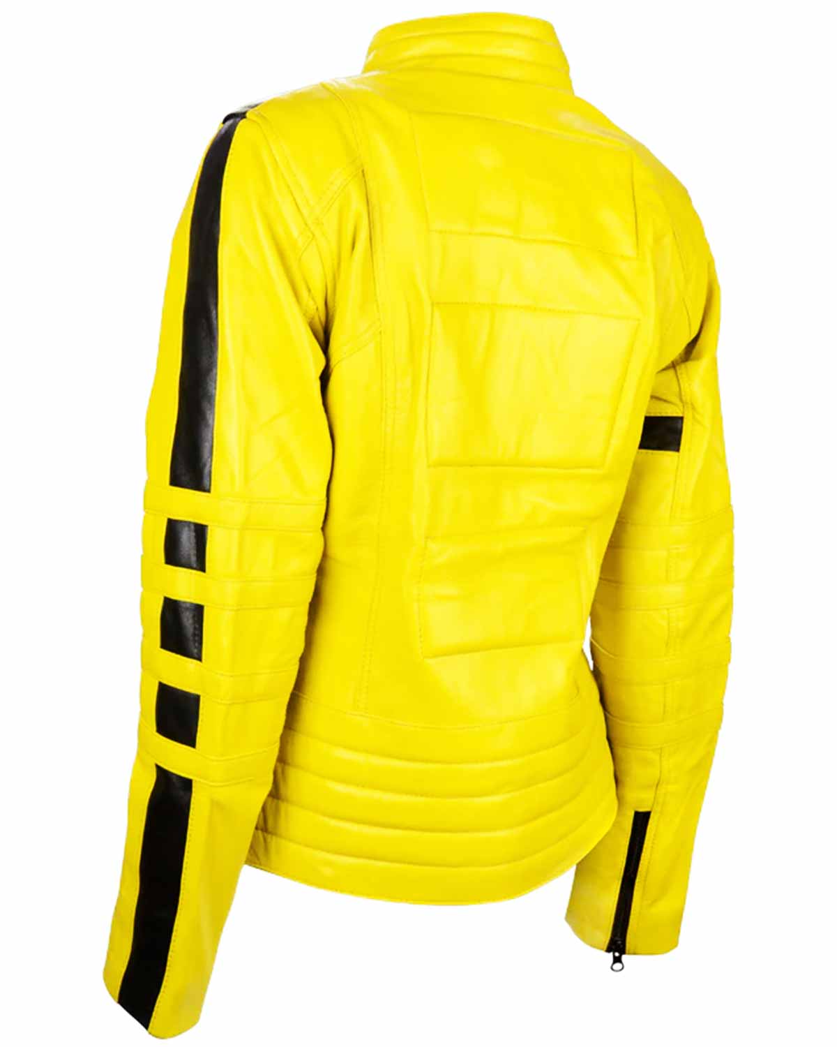 Uma Thurman Kill Bill Motorcycle Leather Jacket