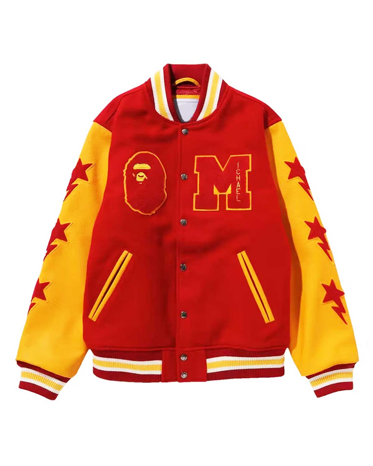 Bape Michael Jackson Varsity Jacket