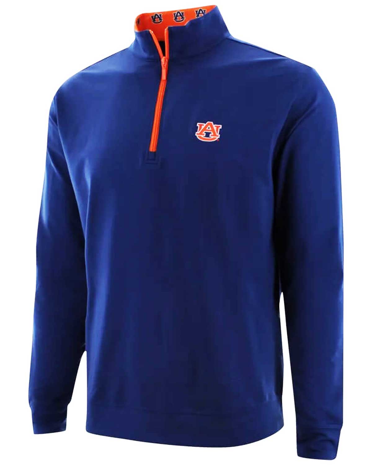 Men’s Auburn Tigers Zip Pullover Hoodie