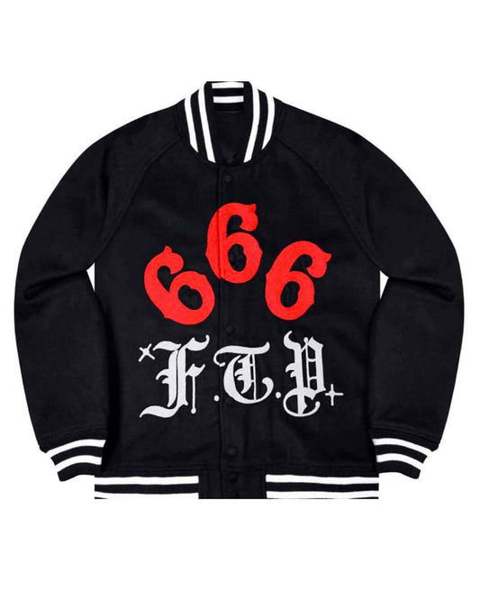 FTP Gino 666 Black Wool Jacket