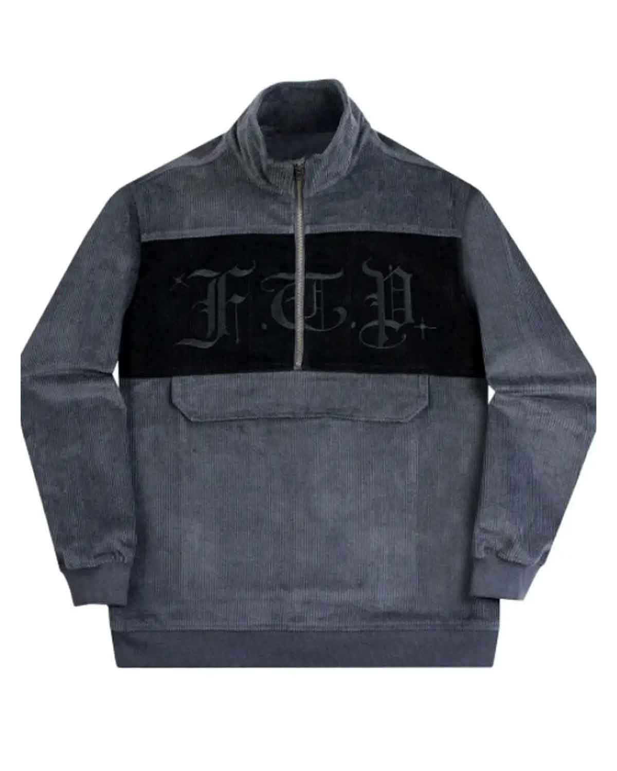 FTP Half-Zip Corduroy Jacket