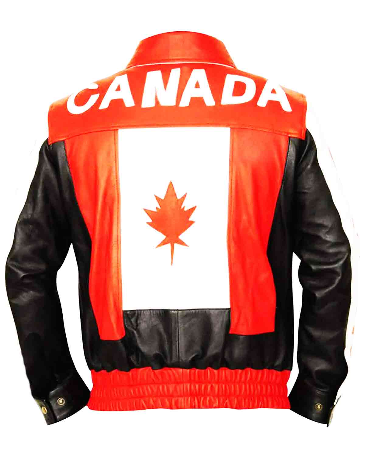 Bomber Style Canadian Flag Jacket