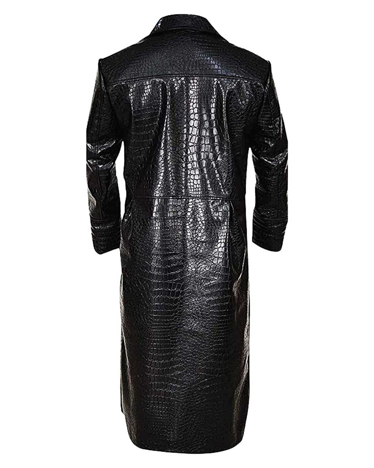 Morpheus The Matrix Laurence Fishburne Alligator Coat