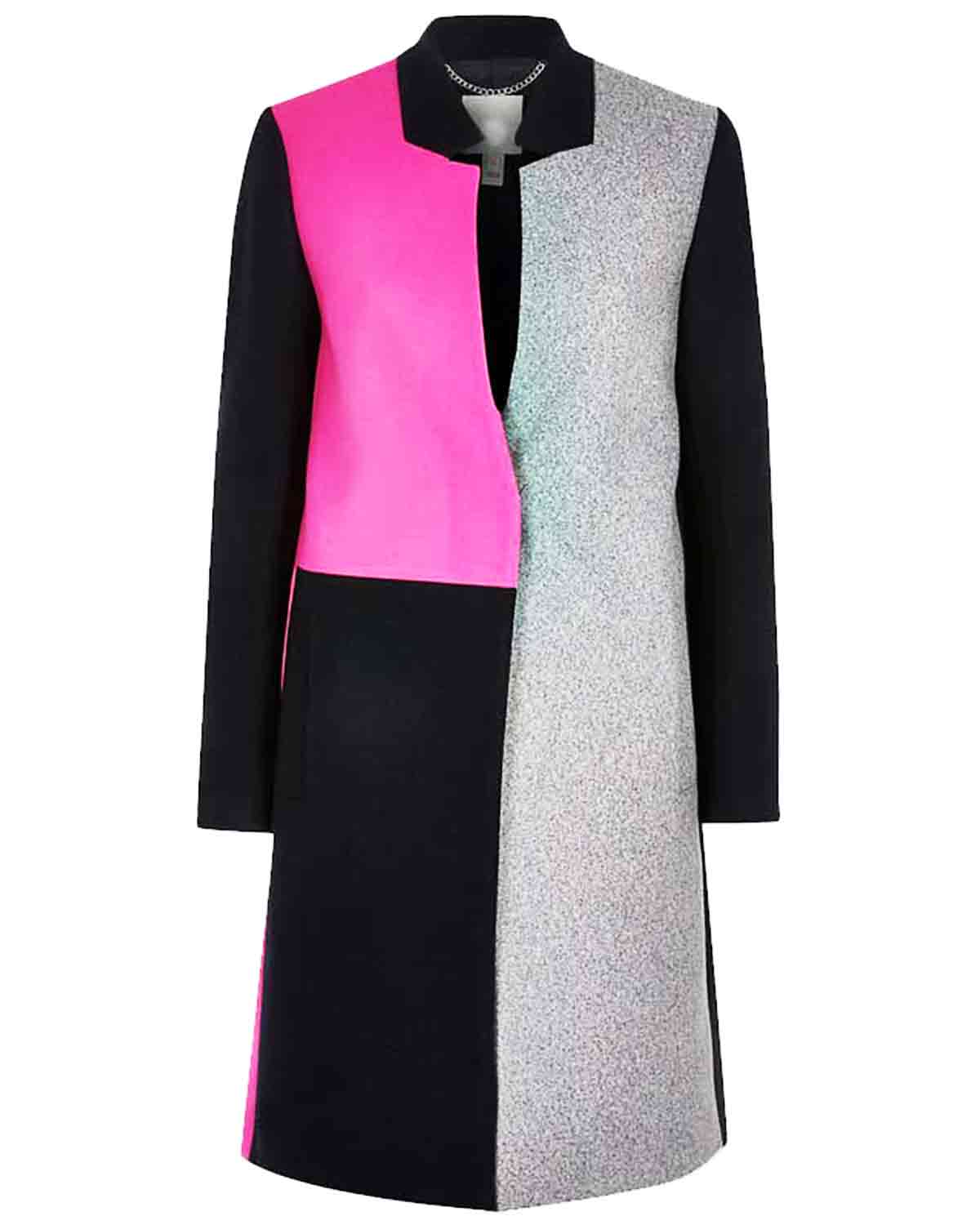 Emily Cooper Emily in Paris Color Block Coat