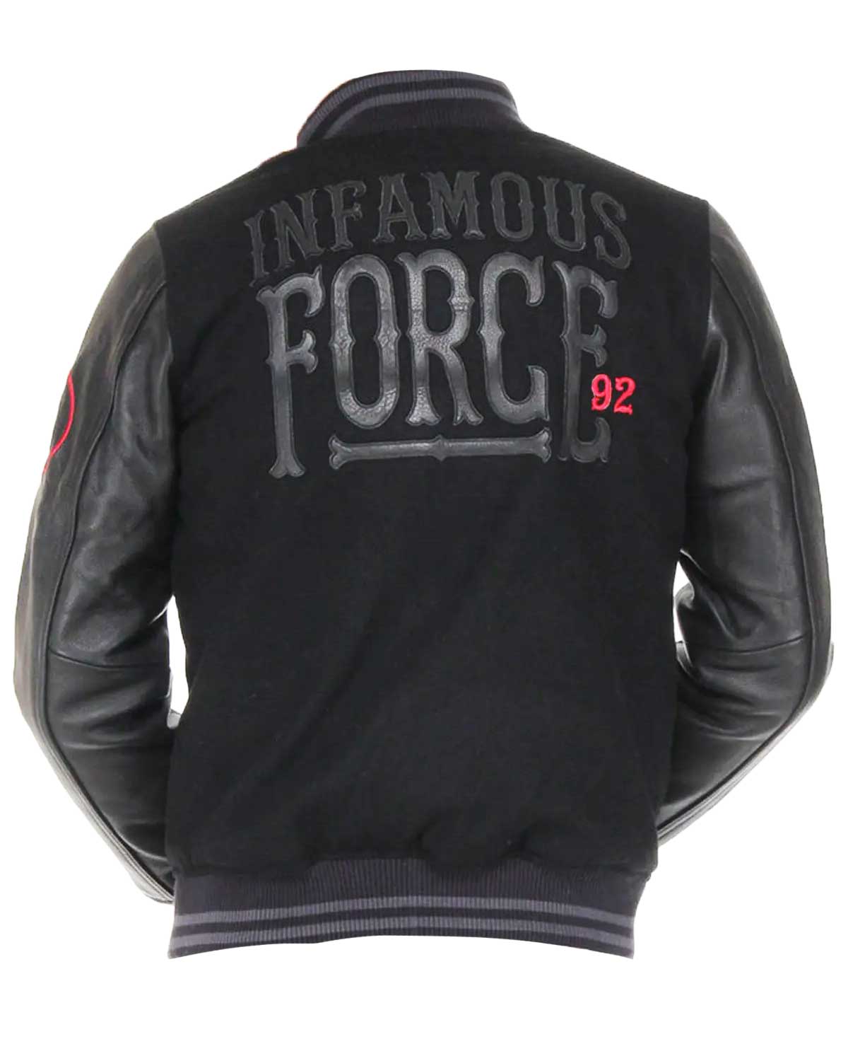 BB Infamous Destroyer Air Force NYC Letterman Jacket