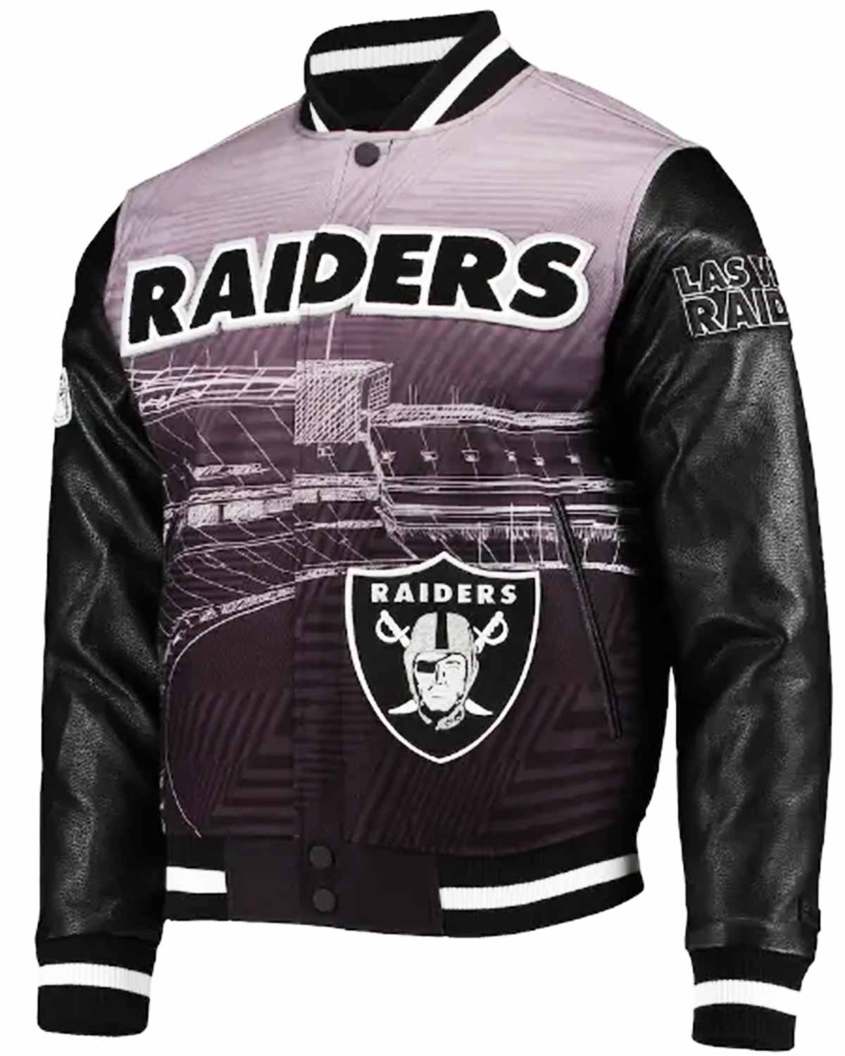 Las Vegas Raiders Bomber Jacket