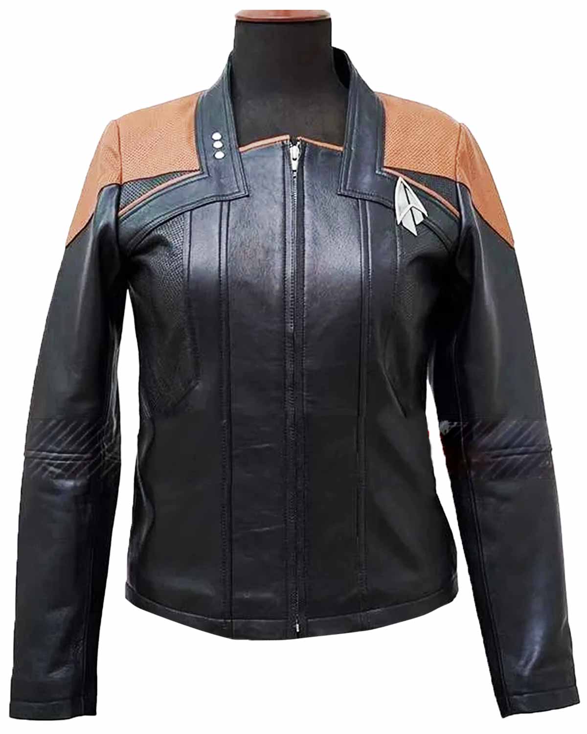 Star Trek Picard Season 3 Raffi Musiker Leather Jacket