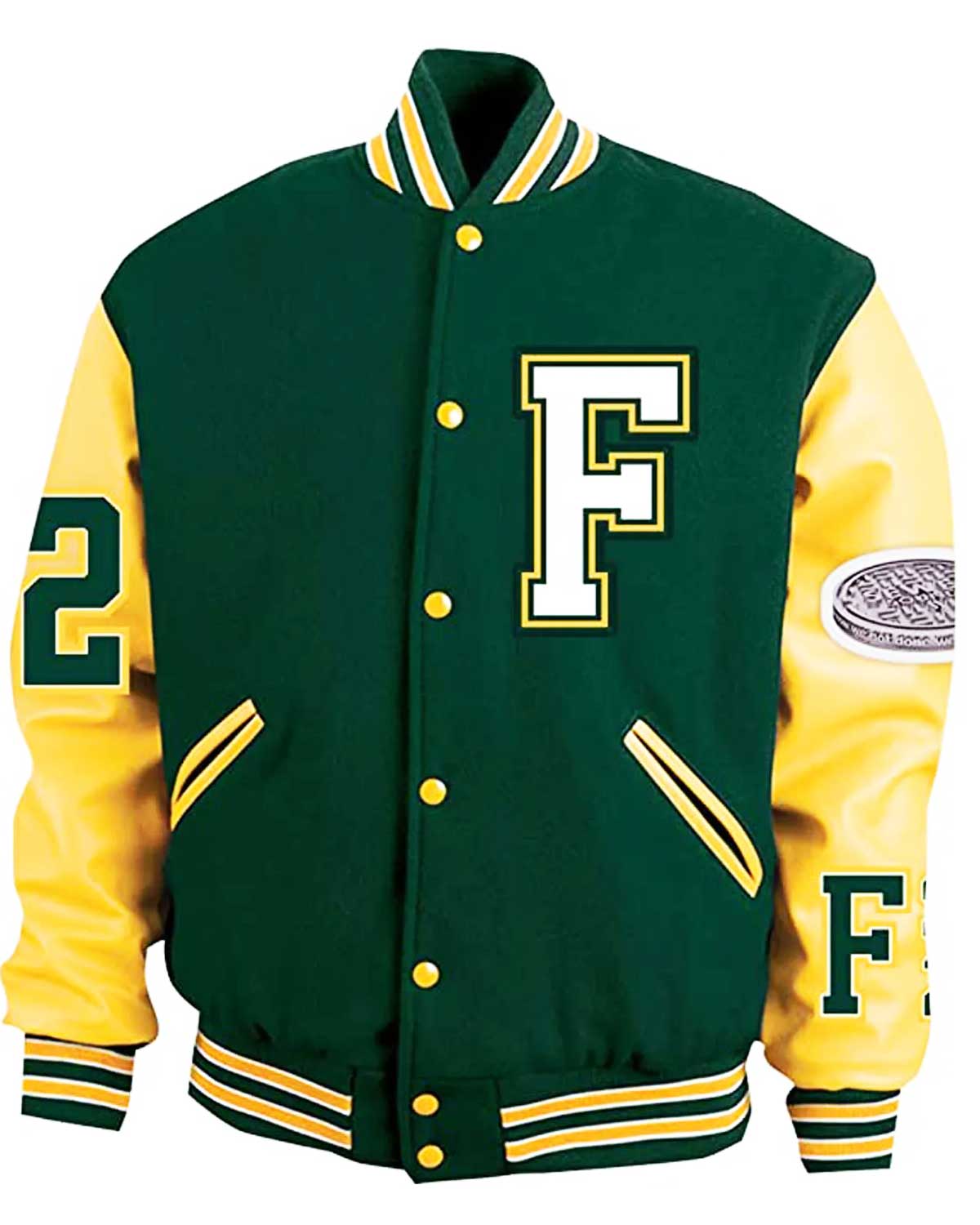 ASAP Ferg Floor II Seats Green and Yellow Jacket