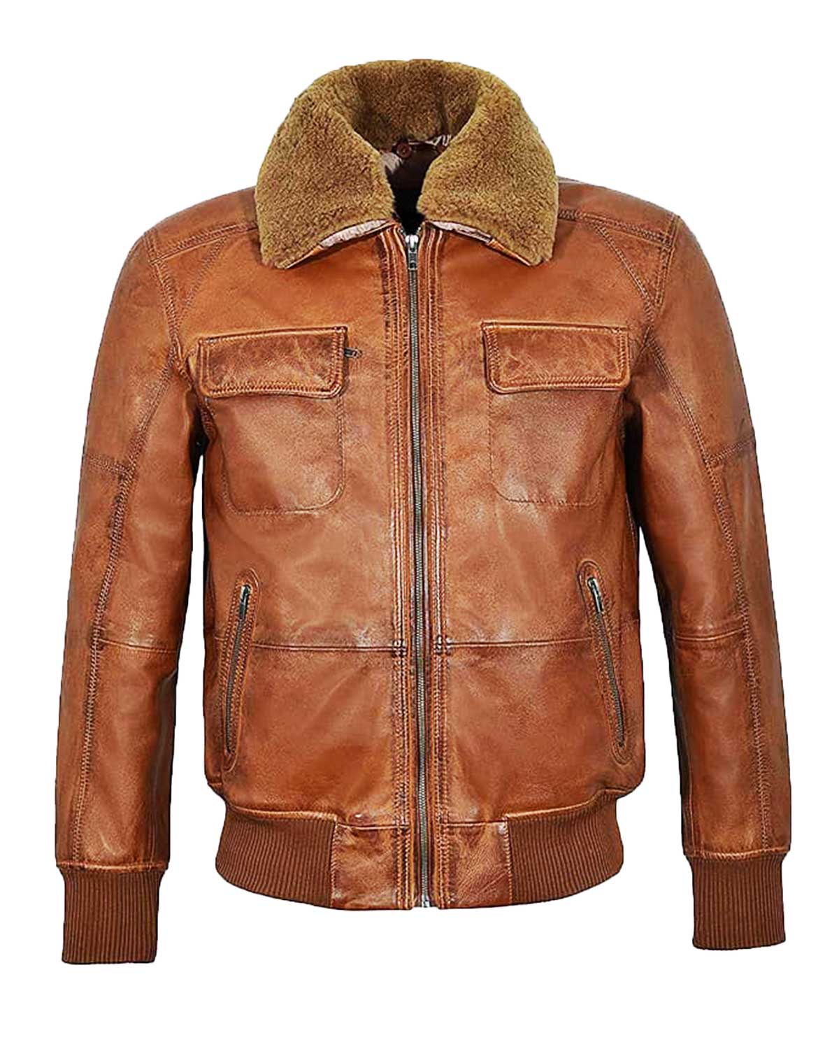 Men's Aviator Shearling Bomber jacket