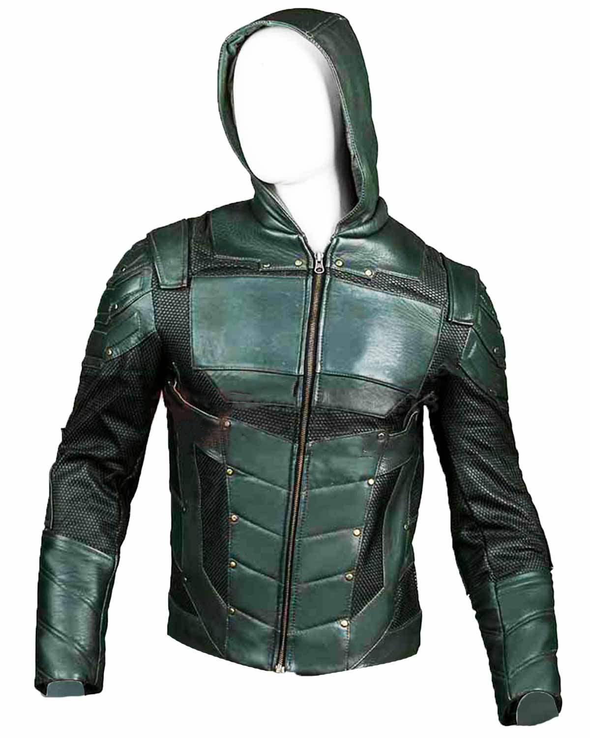 Stephen Amell Arrow Hooded Jacket