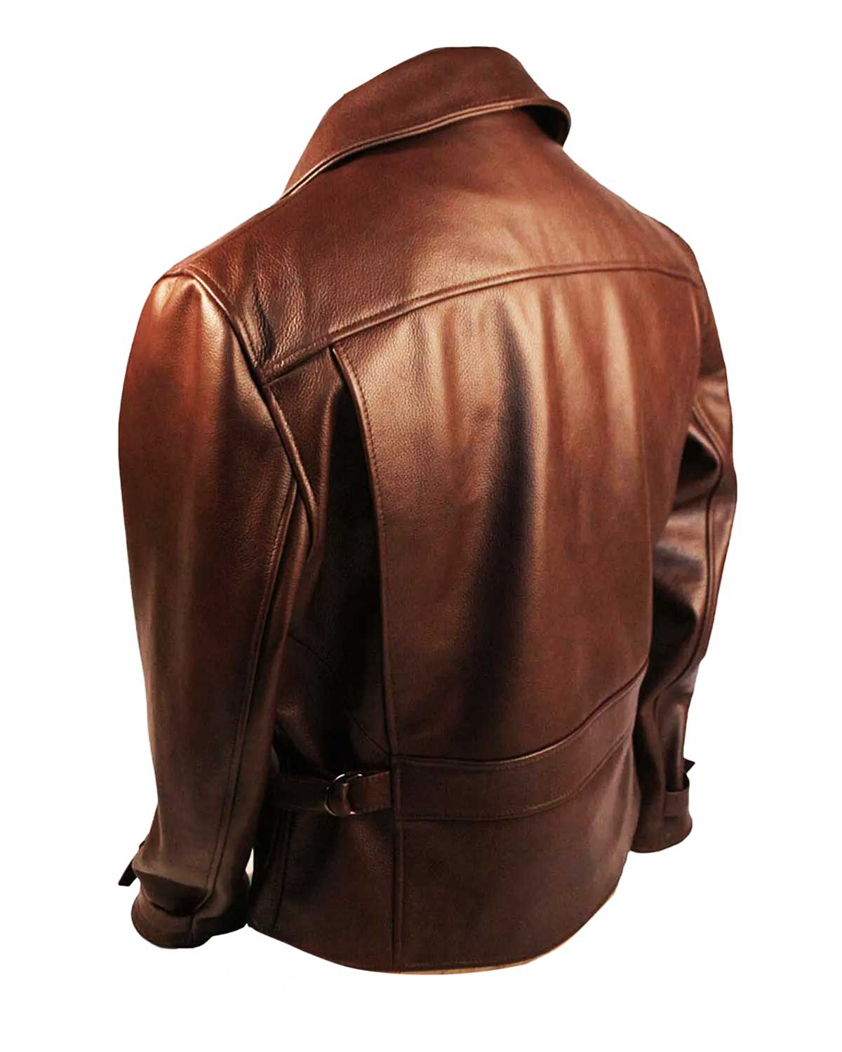 Captain America The First Avenger Chris Evans Brown Leather Jacket