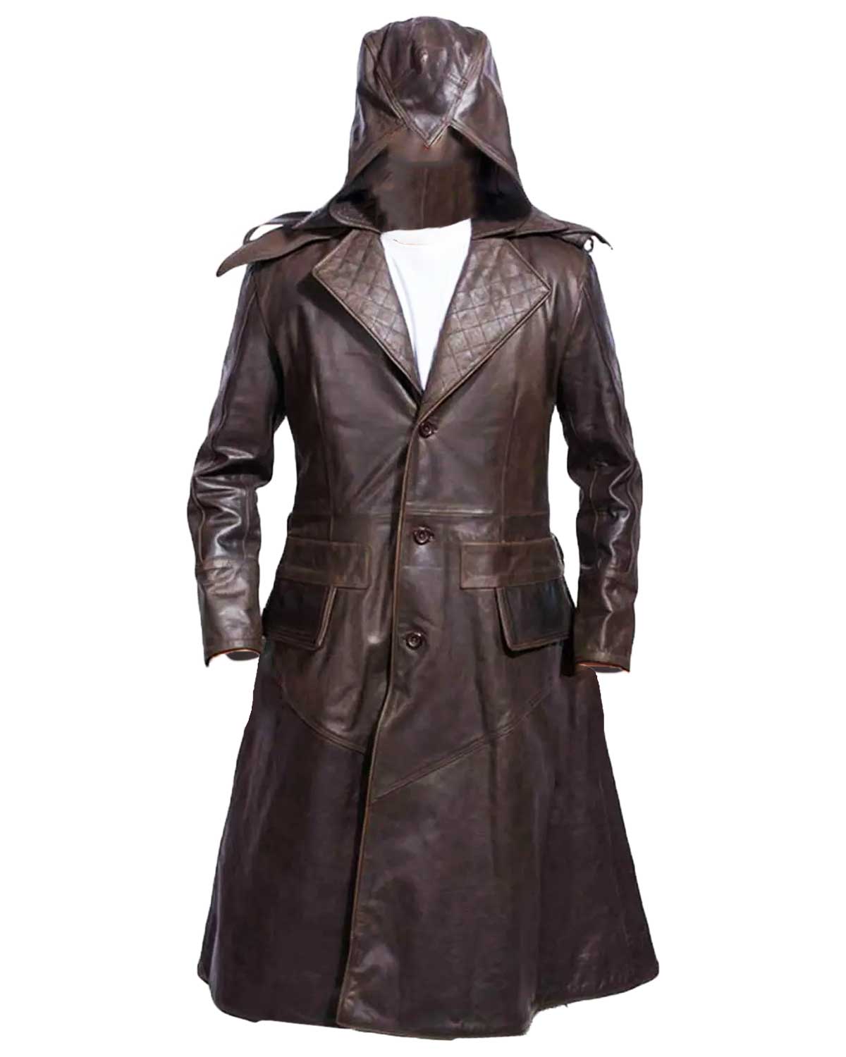 Assassin’s Creed Syndicate Jacob Leather Trench Coat
