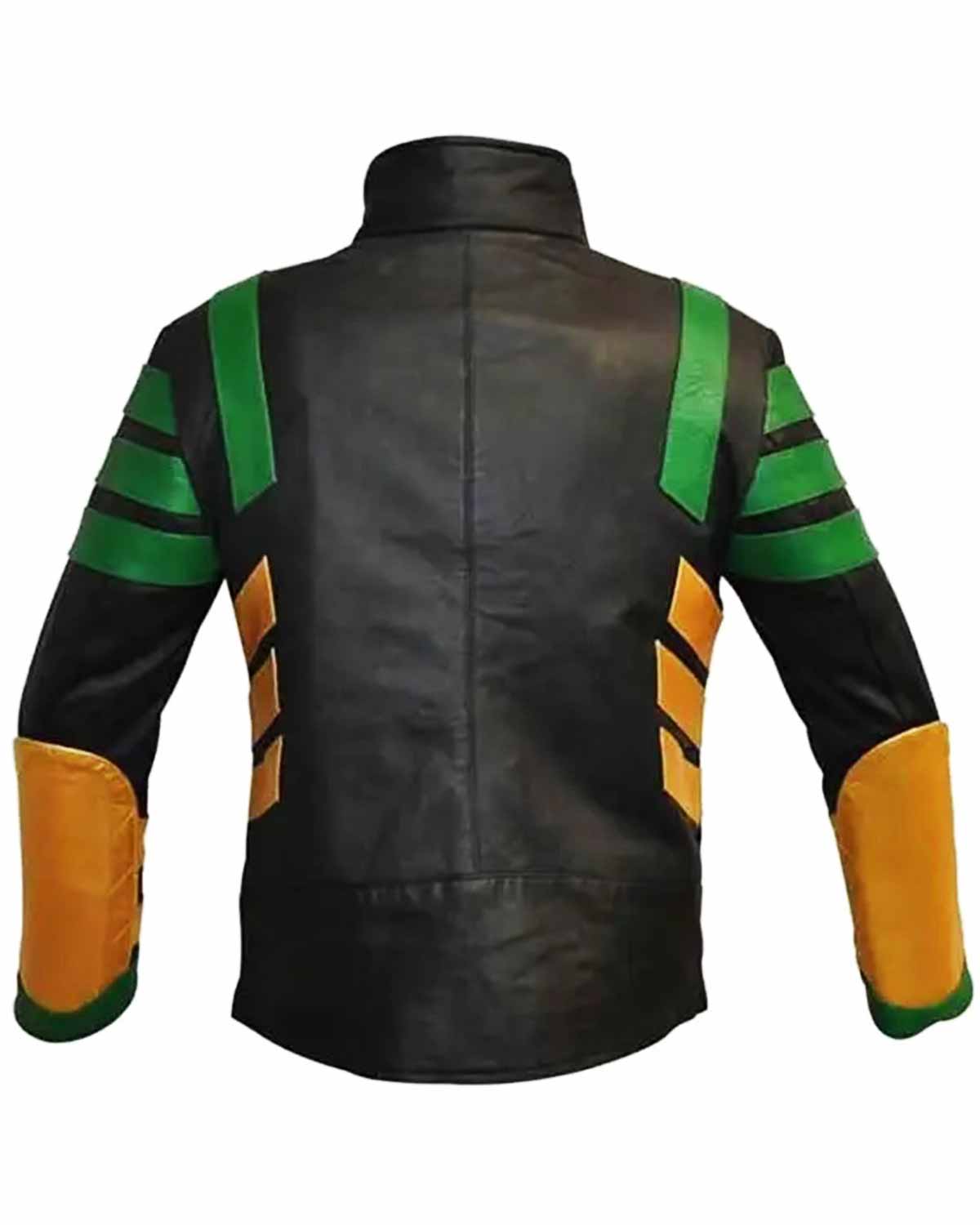 Thor Ragnarok Loki Black Leather Jacket