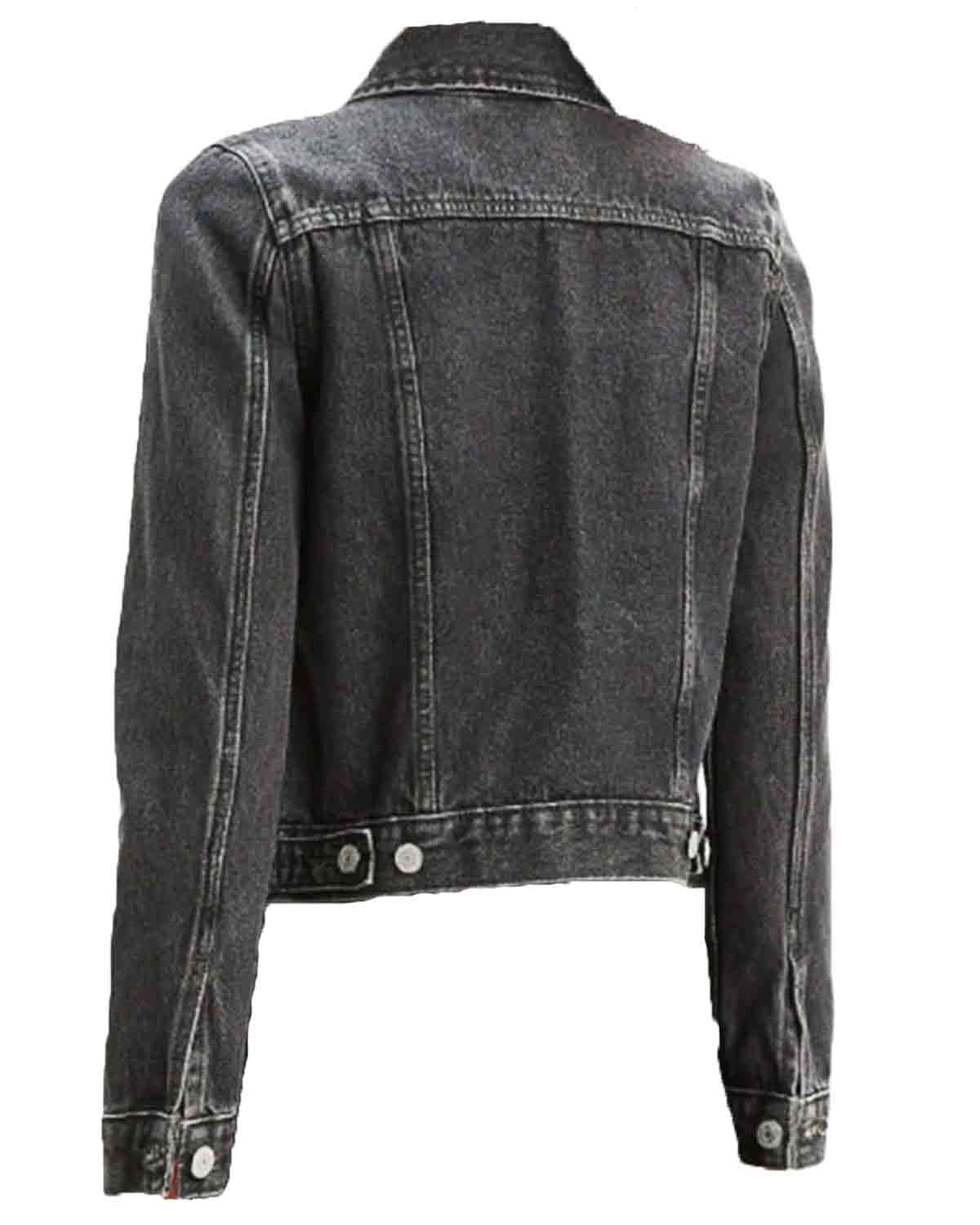 Yellowstone S04 Mia Black Denim Jacket