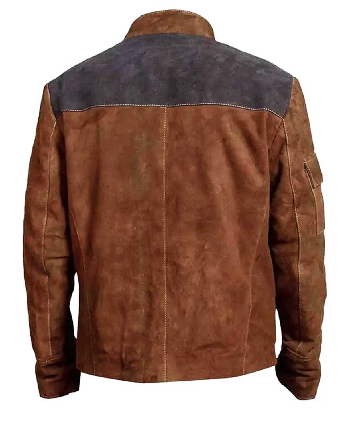 Han Solo Suede Leather Jacket