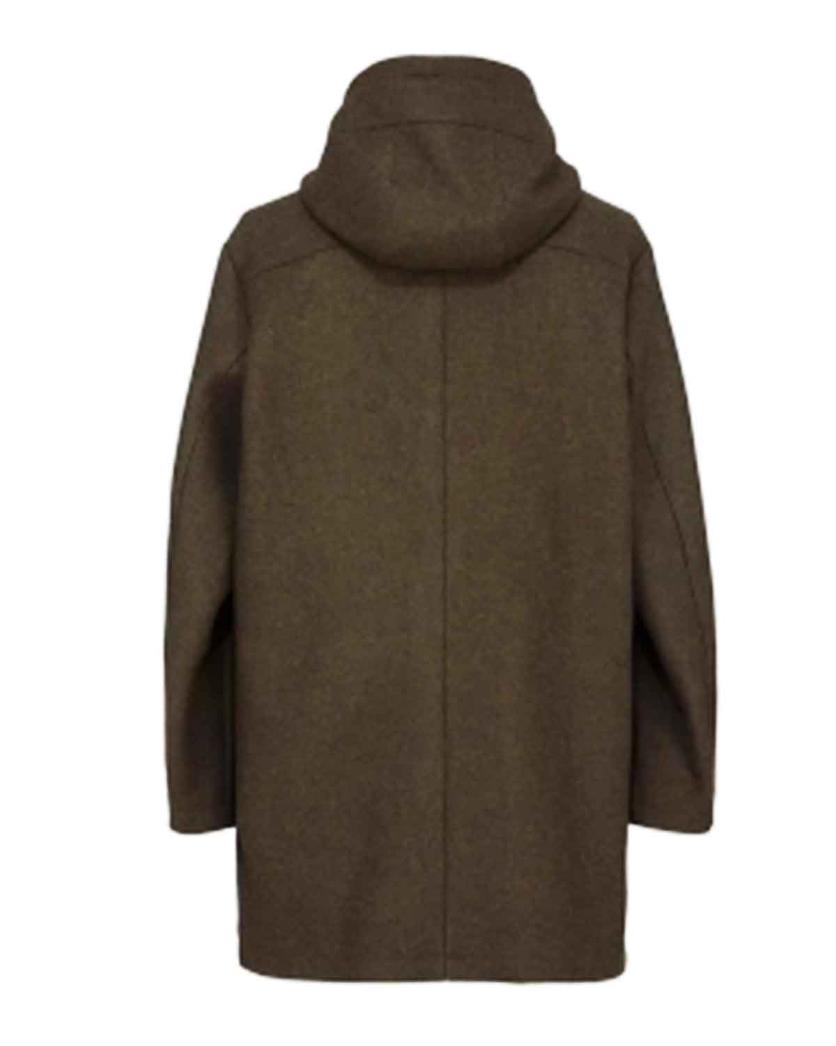 Evil Season 2 Mike Colter Green Wool Hooded Coat