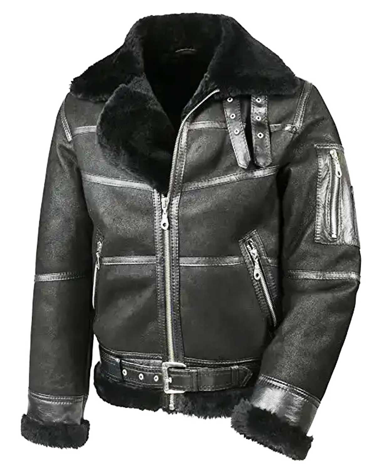 Men's Aviator B16 Sheepskin Shearling Jacket