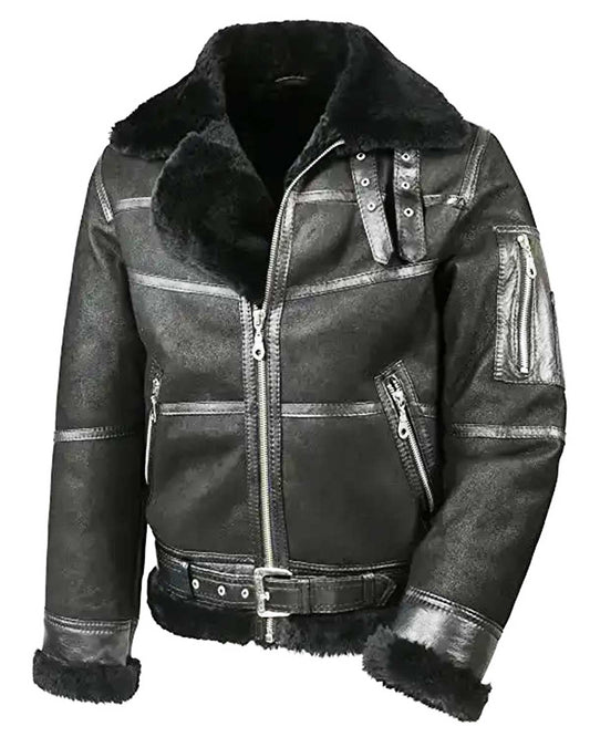 Men's Aviator B16 Sheepskin Shearling Jacket