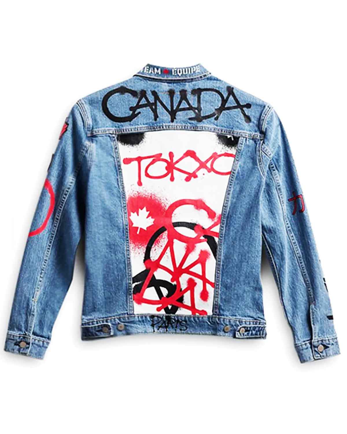 Denim Olympic 2021 Canada Jacket