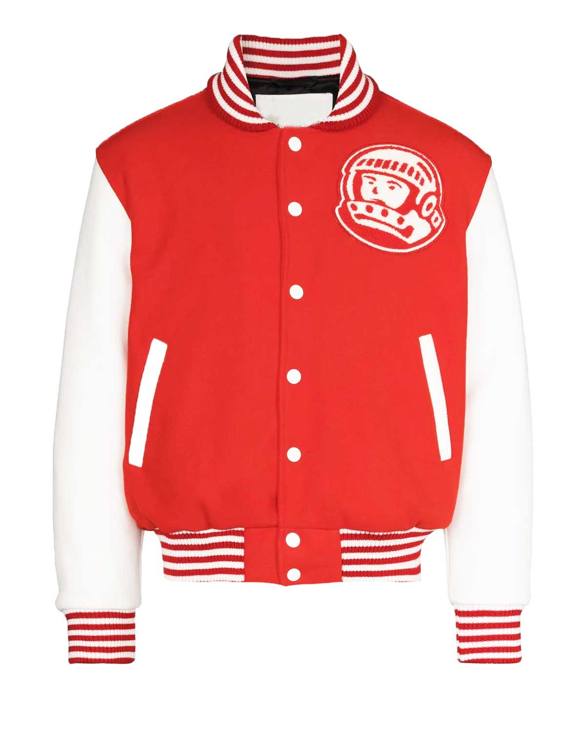 BBC Varsity Red and White Jacket