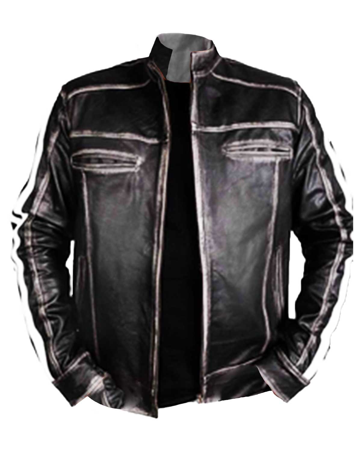 Resident Evil Vendetta Leon Kennedy Leather Jacket