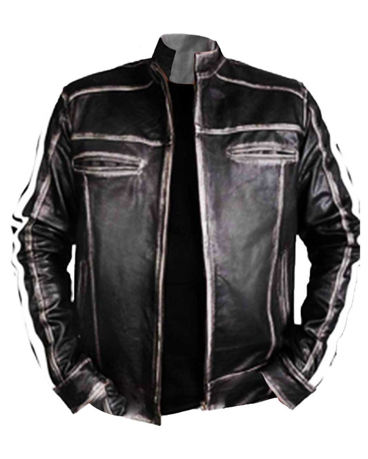 Resident Evil Vendetta Leon Kennedy Leather Jacket