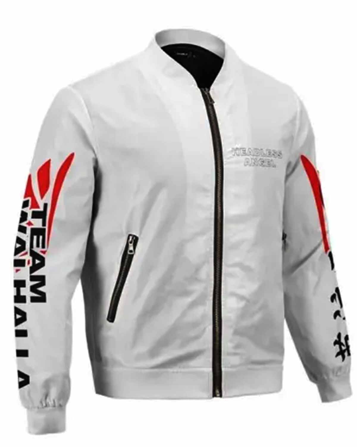Tokyo Revengers Valhalla White Bomber Jacket