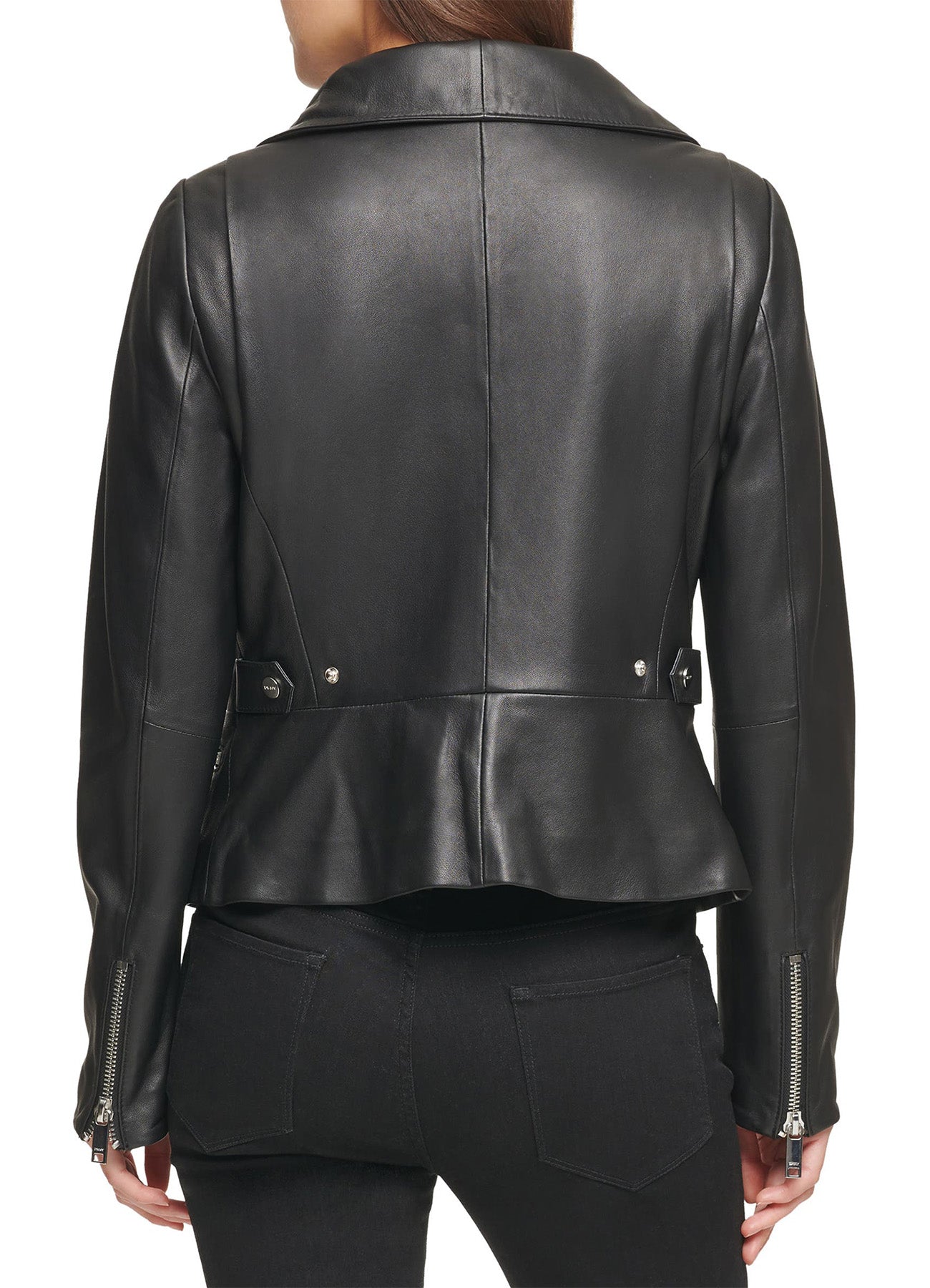 Women's Stylish Black Leather Jacket